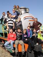 'n Foto vir persverklaring van Stasionêr geneem by Florida junction.